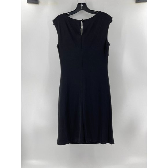 Scarlett Women's Black Sleeveless Cut Out Neck Party Cocktail Dress Size 8 - Picture 5 of 15